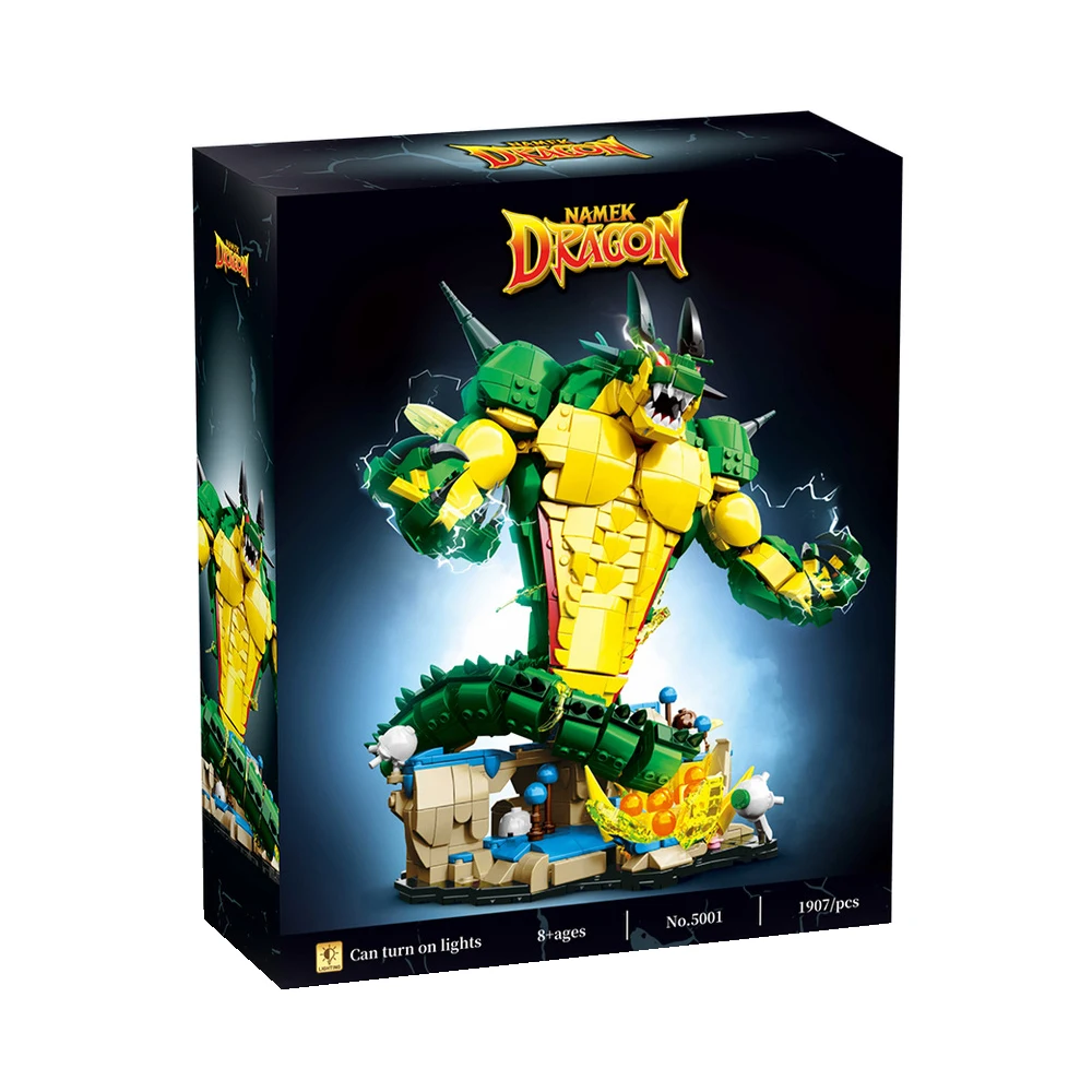 

IN STOCK DK5001 MOC Idea Anime Shenlong Building Blocks Model Dragon Bricks Assembling DIY Children's Toys Christmas Gift Sets