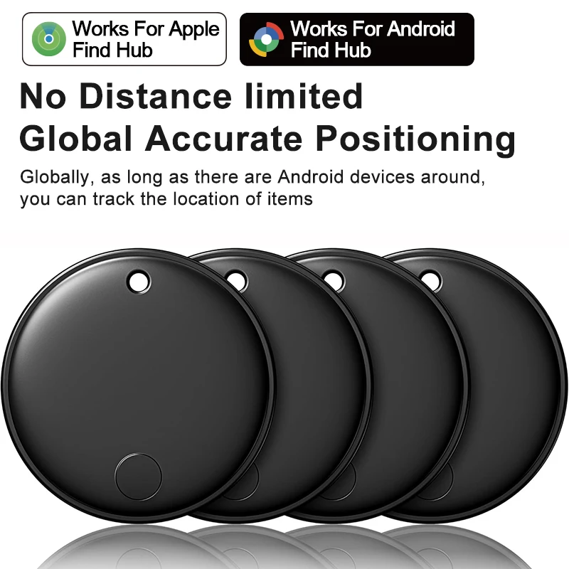 VYVYLABS Security Smart Track لـ Apple Find My and Google Key GPS Tracker Tracker Smart Bluetooth Locator للأذن