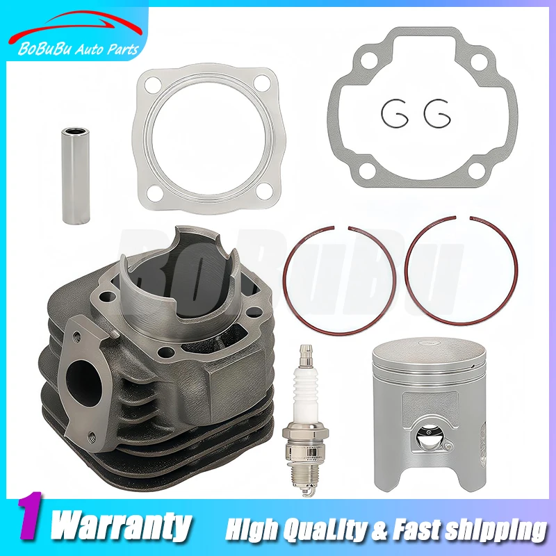 52mm 90cc Piston Cylinder Kit for Polaris Predator 90 A12101146000 A12251117000 A12191117000 A9807610100A A9405007000 219700194