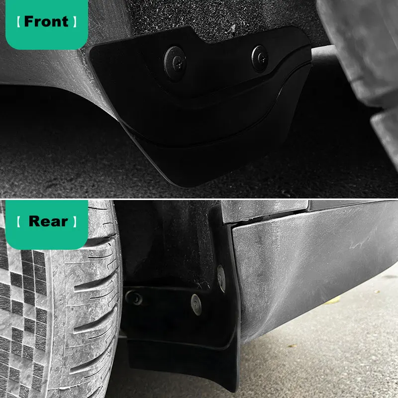 

Car Invisible Fenders Mudguard For Tesla Model 3 Y Wheel Mud Flaps Splash Guards Car Modification Exterior Accessories 2021-2023