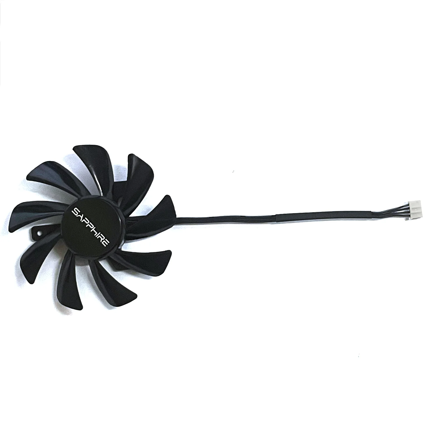 T129215SU FDC10U12S9-C 4-контактный вентилятор графического процессора для Sapphire RX470D RX570 ITX Вентилятор охлаждения видеокарты T129215SU FDC10U12S9-C 4-контактный вентилятор графического процессора для Sapphire RX470D RX570 ITX Вентилятор охлаждения видеокарты