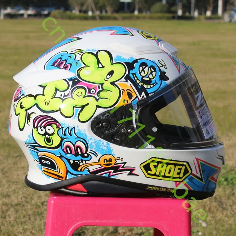 

SHOEI Z8 RF-1400 NXR 2 PROLOGUE Mural TC-10 Full Face Helmet,For Road Motorcycle and Racing Protection Helmet,Capacete