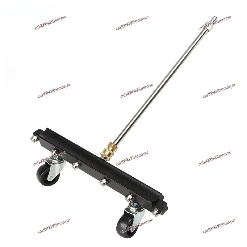 

High Pressure Cleaning Vehicle Chassis Nozzle Six Hole Road Cleaner Mobile Universal Wheel Surface Cleaner 4000psi
