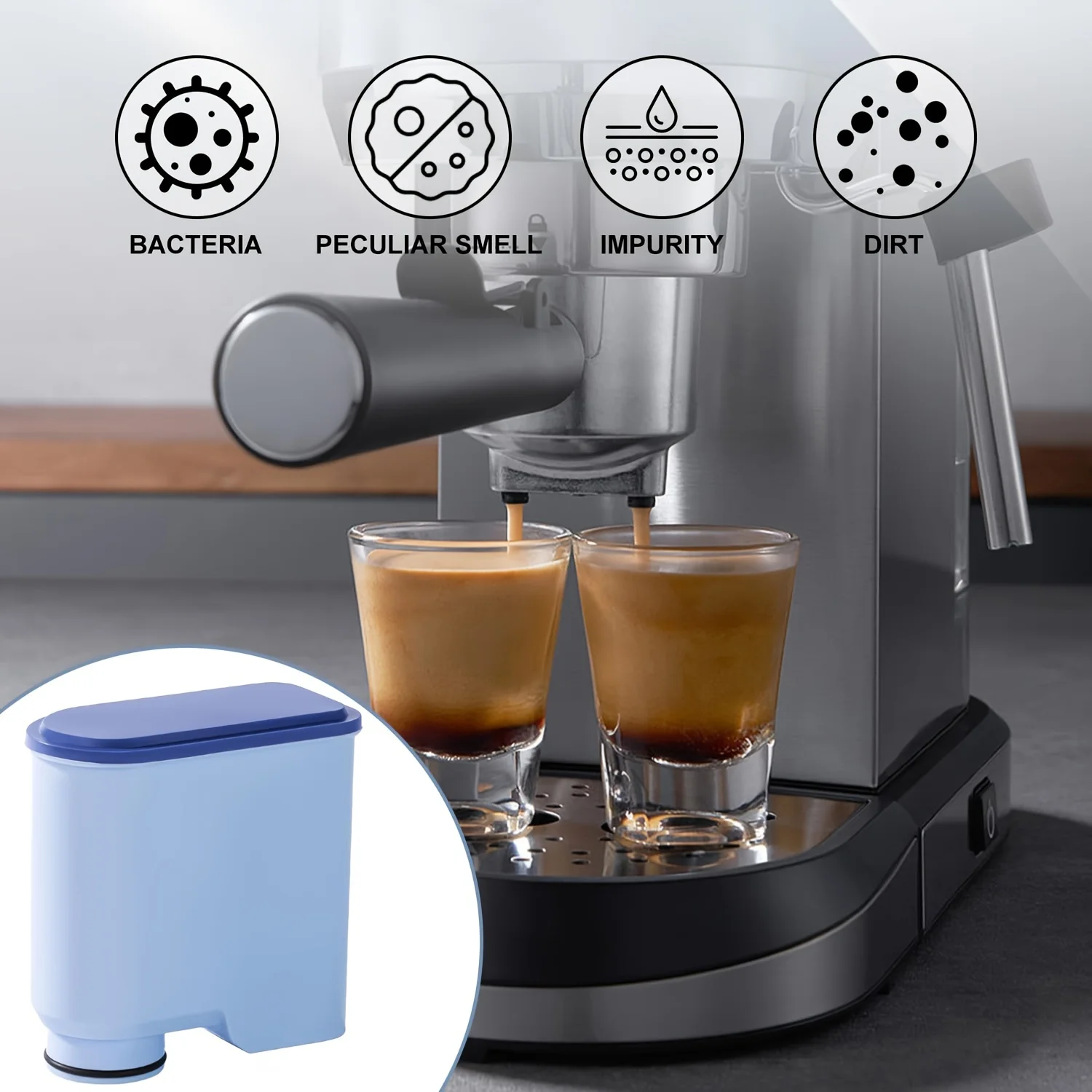 CA6903/10 CA6903/22 Coffee Machine Filter, Compatible with fully automatic coffee machines, water purifier filter cartridge.