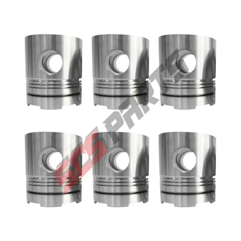 

6шт 3017349 3095756 3024676 Поршень двигателя подходит для Cummins NT855 NTA855