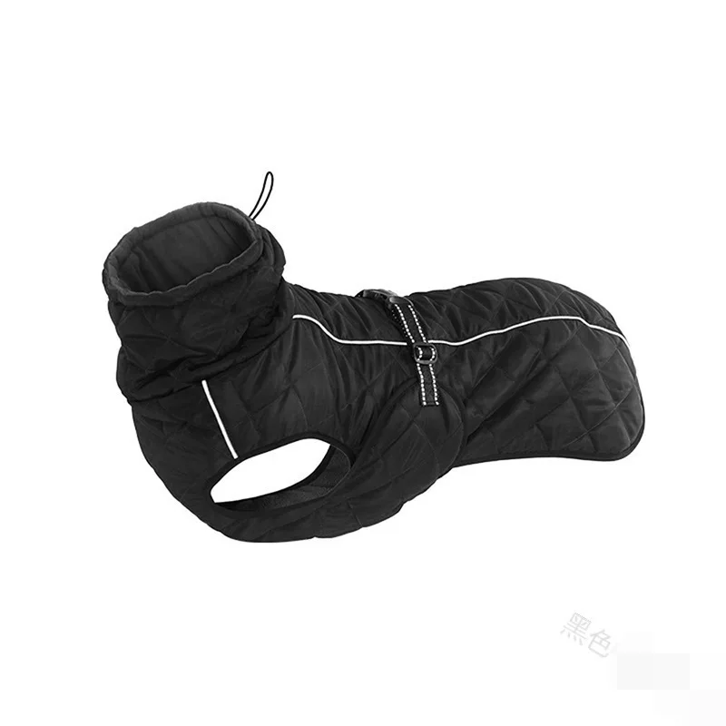 1Pcs Casual Fashion Dog Solid Color Turtleneck Pet Clothes Warm Adjustable Drawstring Slim Fit Two-Legged Outfit C071