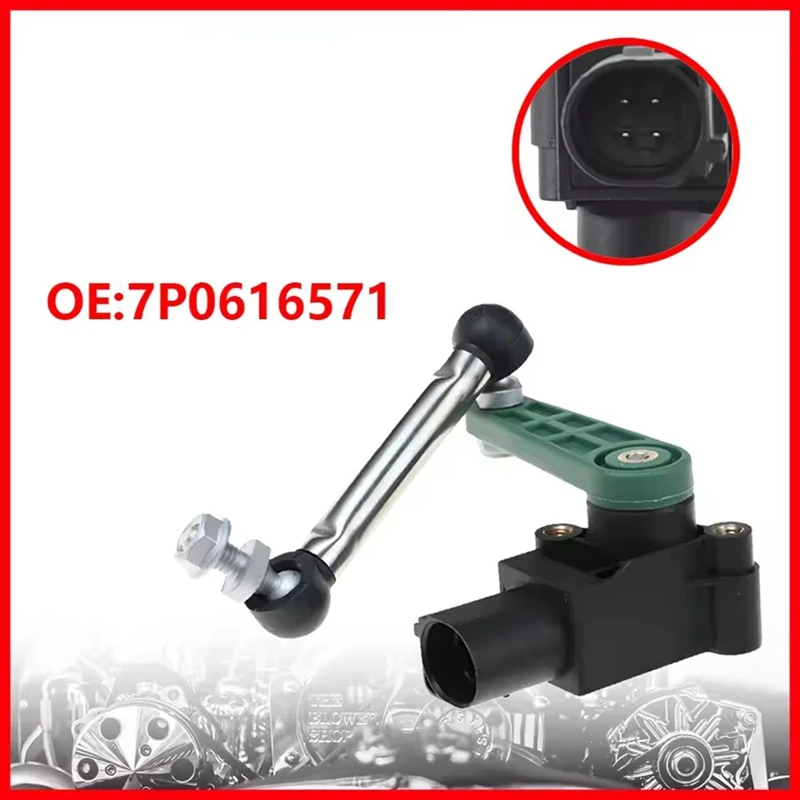 New Rear Liquid Level Sensor And Lever 7P0616571 For Porsche Cayenne 958 92A 2013 For VW TOUAREG 7P 2012