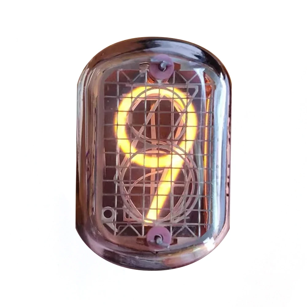 IN-12 IN12 Glow Tube with Decimal Point Nixie Tubes Glow Tubes Symbol Tube for Glow Clock Nixie Digital LED Clock DIY Part