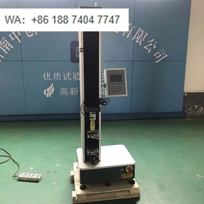 Spring Loaded Creep Compression for Machine 1000N Electronic Digital High Precision Single-column Sail Cloth Tensile 1 Year