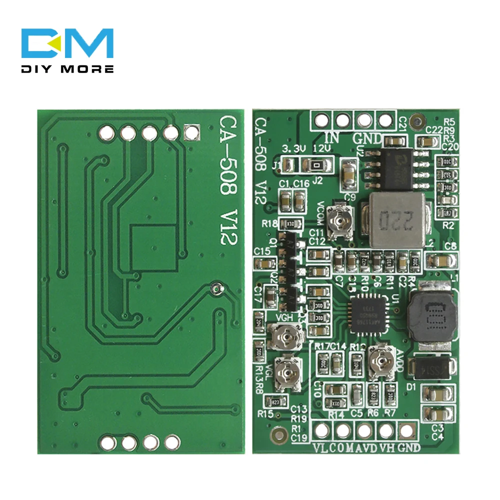 CA-508 Step UP Module 4CH Output TFT Backlight Driver Boost Board Adjustable 12V Input Power Supply Board LCD Screen TCON Module