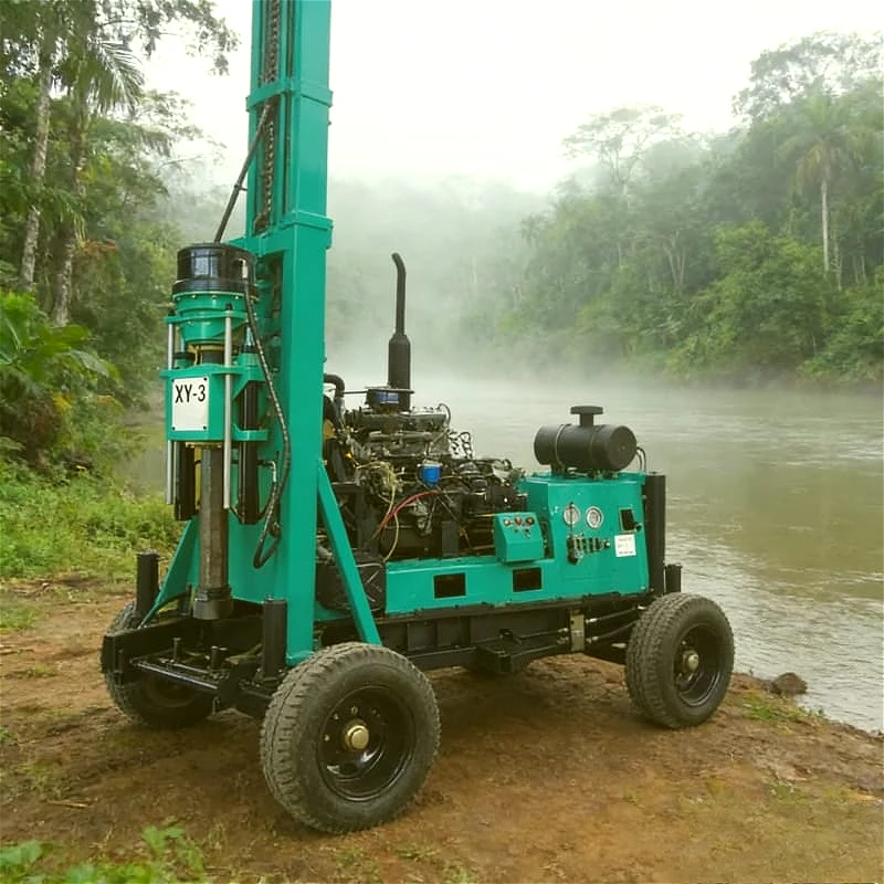 Portable Powerful Industrial Diamond Coring Rig Multi Function Hydraulic System for Rock Mining for Rock Mining Customized Sale