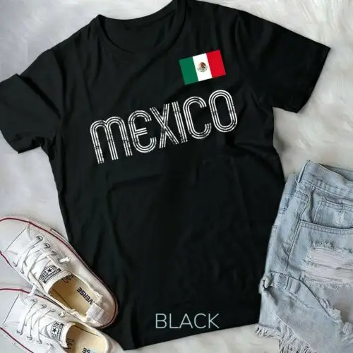 Mexico Football Soccer Retro Vintage Style Unisex Form T-shirt Youth T-shirt