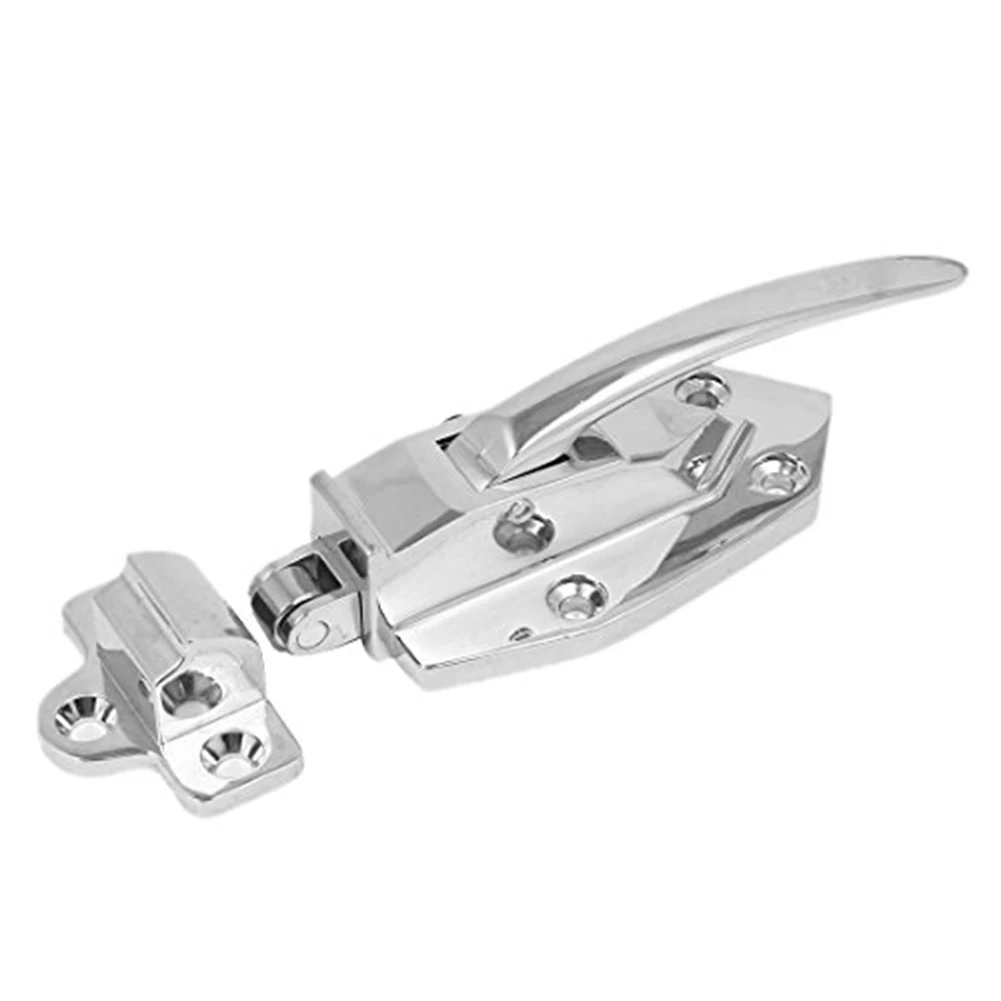

Easy Install Latch 14.3x4x3cm Fridge Door Handle Exceptional Resistance To Deformation Fridge Security Cooler Doors