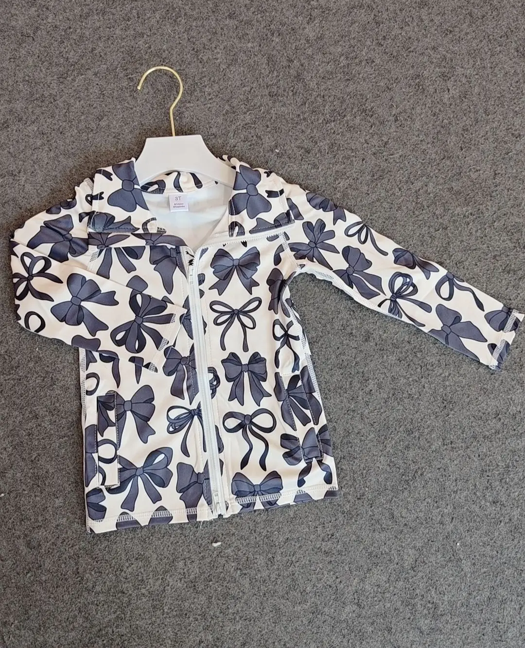 Silbing Baby Girls Long Sleeves Zipper Pockets Yoga Jacket Tops