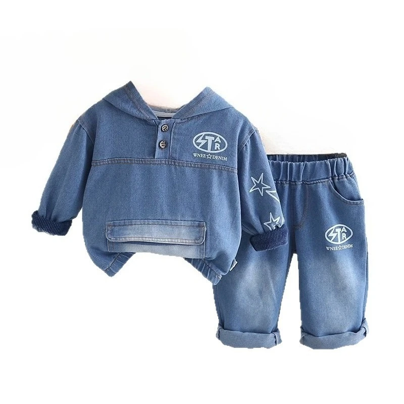 

New Spring Autumn Baby Clothes Set Children Boys Hoodies Pants 2Pcs/Sets Kids Girls Clothing Infant Costume Toddler Tracksuits