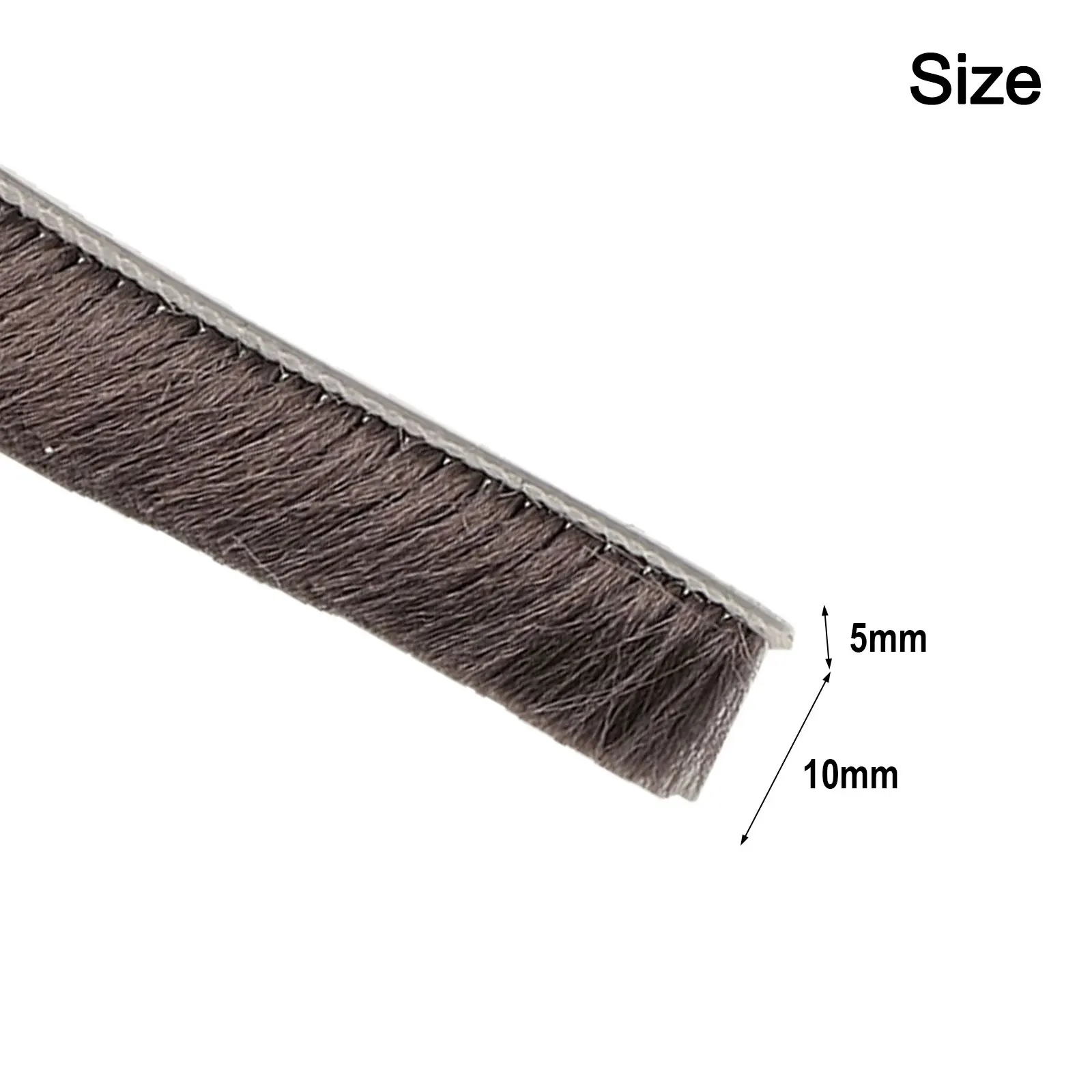 Hardware Seal Strip Weather Strip Windproof Draught Excluder Dustproof Insect Proof Seal Brush Pile Sliding Door