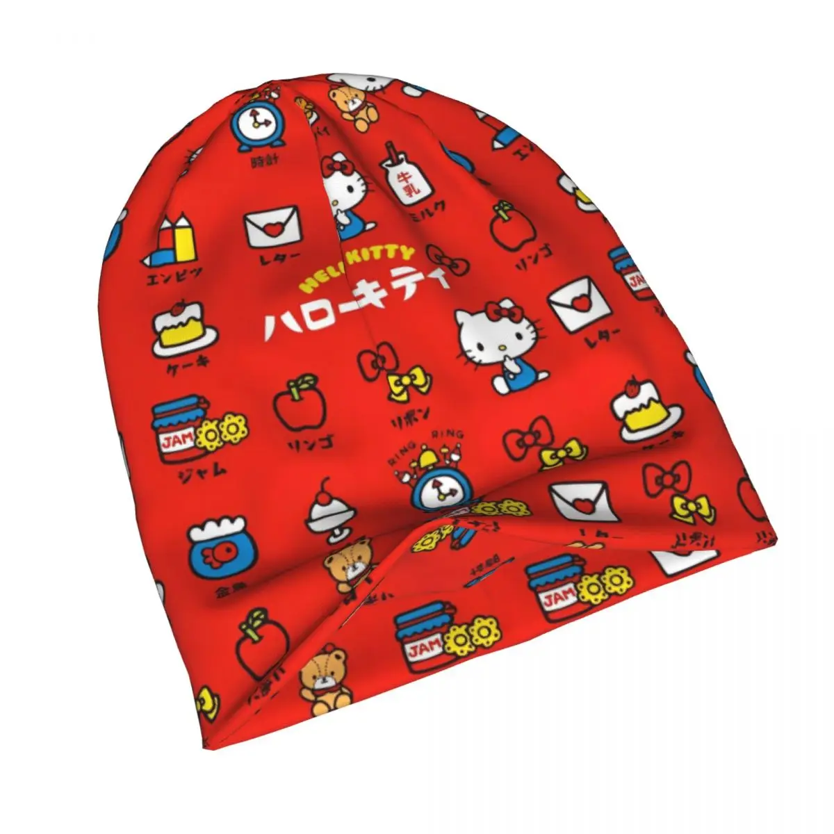 Crayon Shin-chan Kawaii   Japan Beanie Hat Vintage Caps Adult Unisex Kpop Knit Hat Autumn Winter Thermal Elastic Beanie Hat