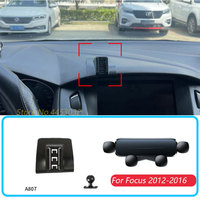 Car Phone Holder For Ford Focus 2012-2016 Gravity Stand Mount Support Horizontal GPS Mobile Bracket Accessories With Base