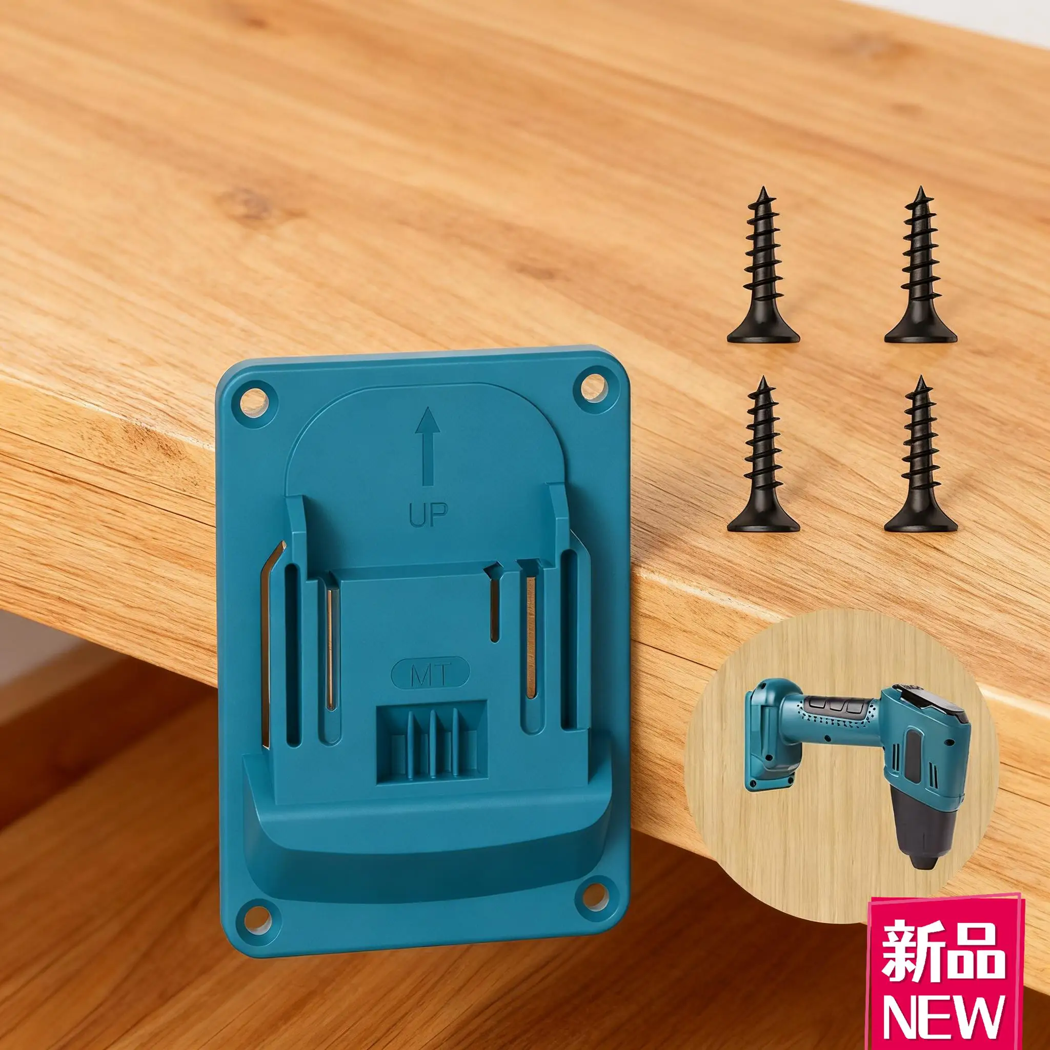 

Rv Wall Mount Electric Tool For Makita 18v Lithium Battery Power Tool Bracket Fixing Holder Slots Stand Electric Tools