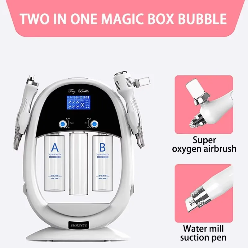 2024 New H2O2 6 in 1 Water Oxygen Deep Cleaning Skin Care Machine  Skin Tightening and Whitening Peel Machine For Spa Use