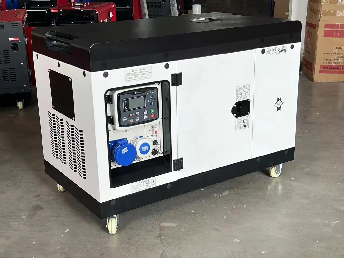 LETON POWER super silent diesel electric generator set price for 5kw 10kw 12kw 15kw 20kw 25kw generador diesel generator