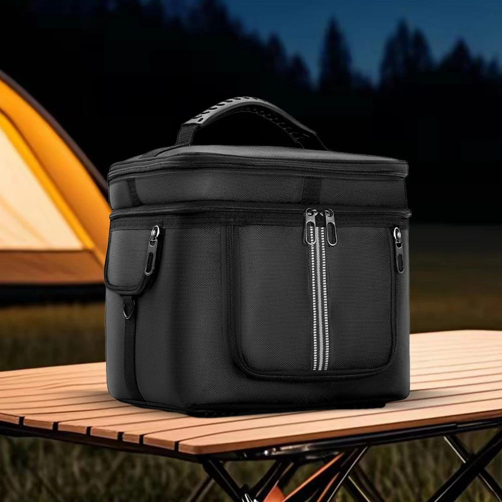 حقيبة محطة طاقة محمولة مقاومة للماء حقيبة حمل للسفر مضادة للسقوط جيوب متعددة لـ Ecoflow River 2 Pro/Max #2