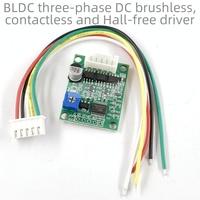 BLDC 12V 24V three-phase DC brushless drive motor Speed board Hard disk motor control generation 11873 (wiring)