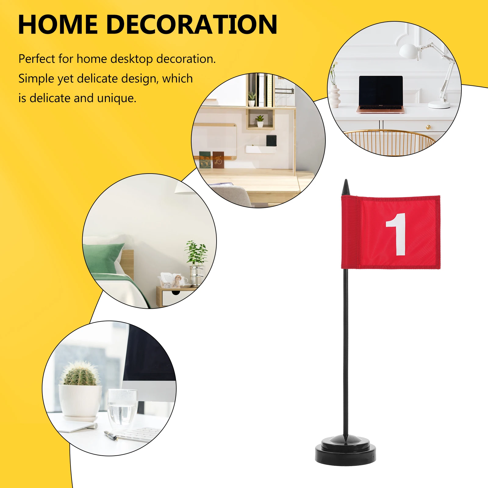 

12pcs Table Flags Stand Base 6 3x27cm Black Flagpoles Desk Holders Plastic Office Meeting Room Small Stand Stable Base