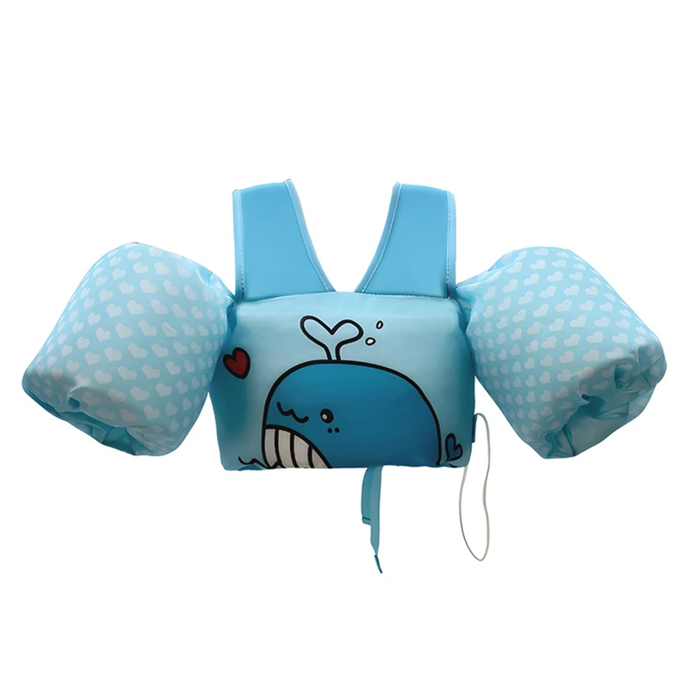 SWROW Kids Life Vest Children's Swimming Arm Float Whistle Child Life Jacket Swimsuit Foam Safety Swimming Pool Accessories view 6
