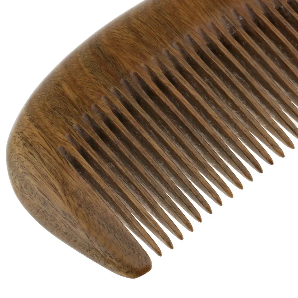 Sandalwood Handmade Wood Hair Care Massage Comb Fine/Close Anti-Static