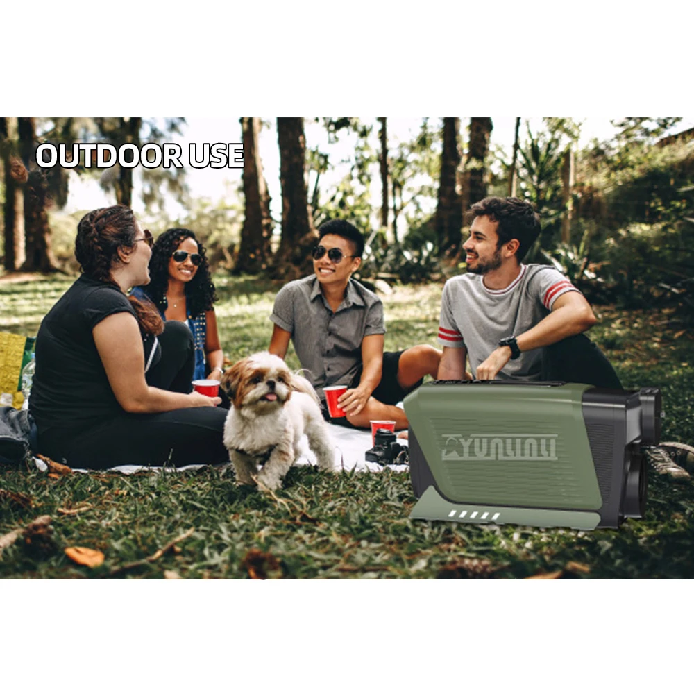 تكييف هواء متنقل لخيمة التخييم ، ضاغط محمول ، خارجي