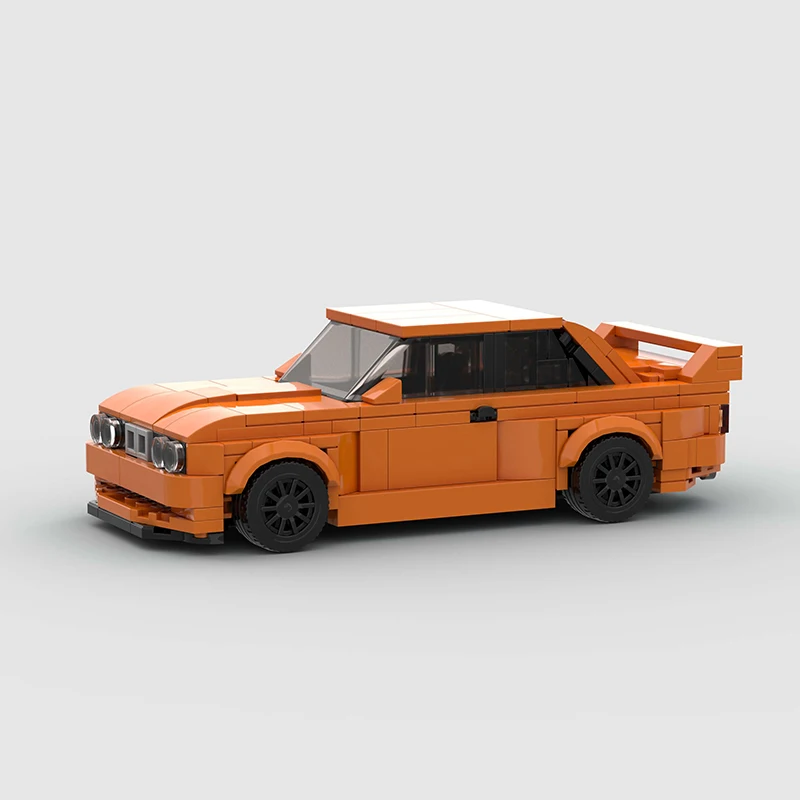 Coches técnicos urbanos, coches de carreras deportivos, vehículo Racer MOC M3 DTM, bloques de construcción, juguetes educativos, regalo para amigos y niños