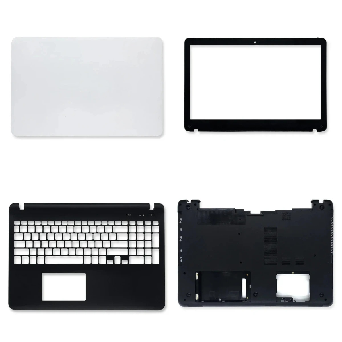 SVF153 SVF152 series laptop screen back case, front panel palm rest bottom cover hinge ABCD Cover non touch shell