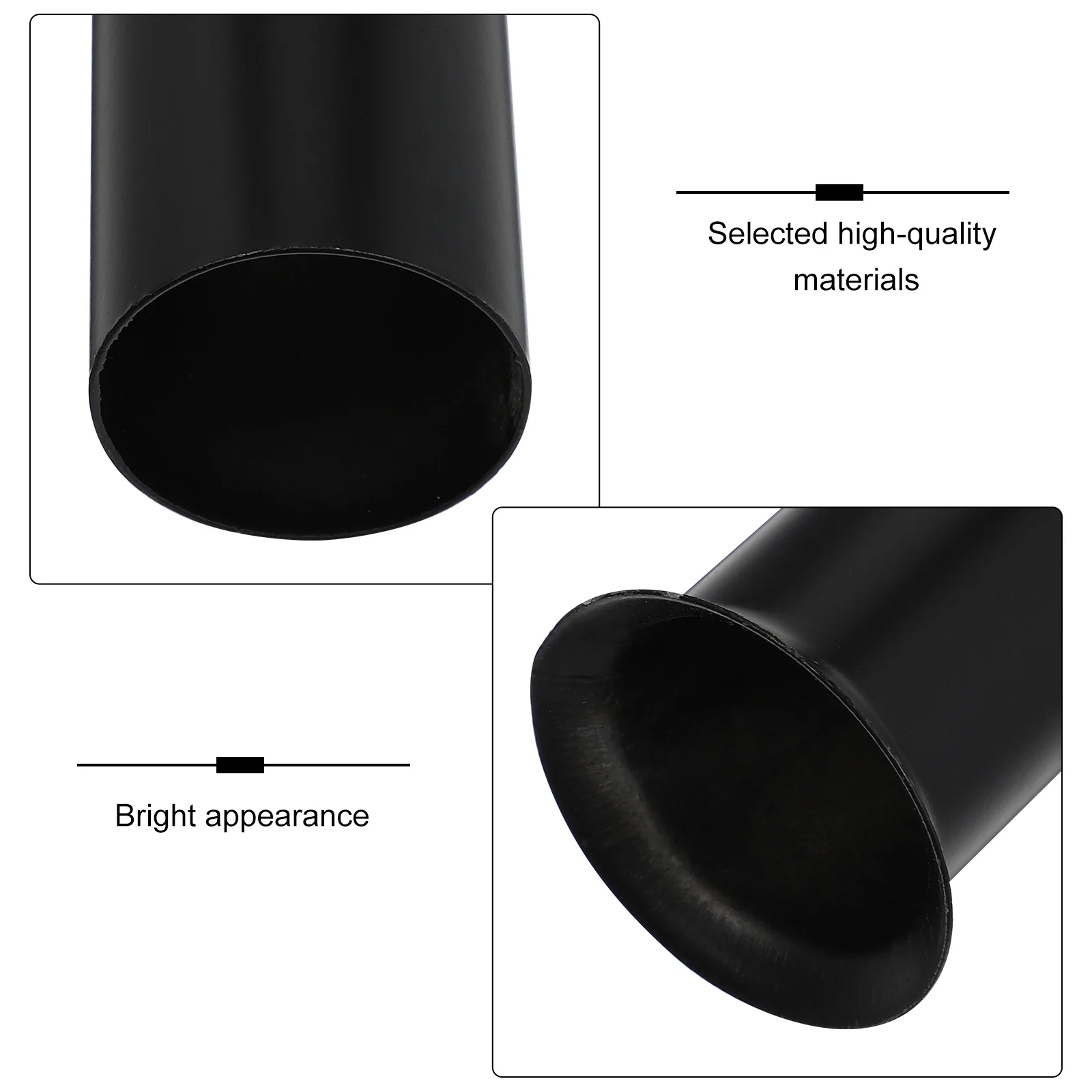 

12pcs Chandelier Lamp Base Sleeve Thick Heat-Resistant Iron Tube For Crystal Chandelier Replacement Lighting Parts Cover