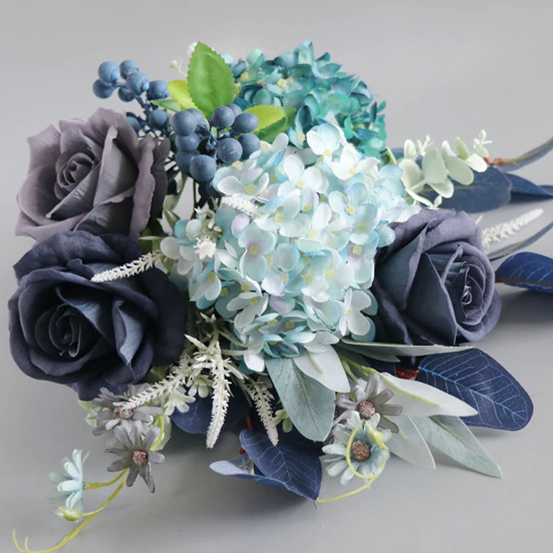 Lavender Bouquets Flowers New Arrival Fancy Wedding Accessories Bridal Bouquets 40*35cm