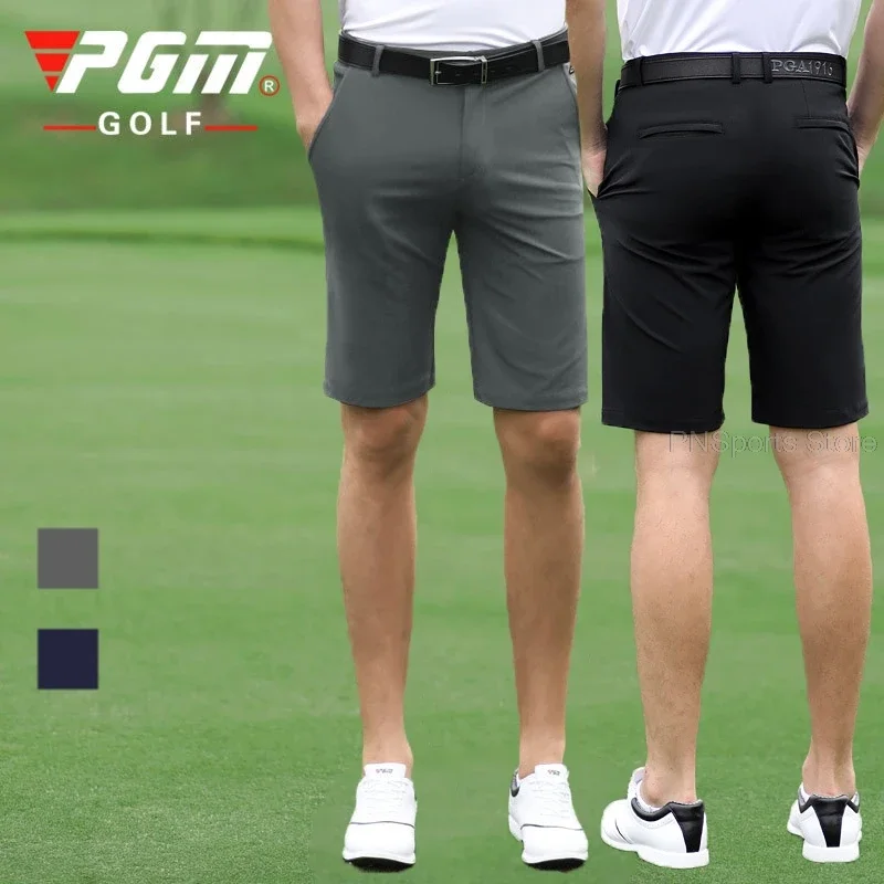 Pantaloncini da Golf da uomo estivi Pgm pantaloncini elastici al ginocchio versione coreana maschile pantaloni corti da Golf ad asciugatura rapida