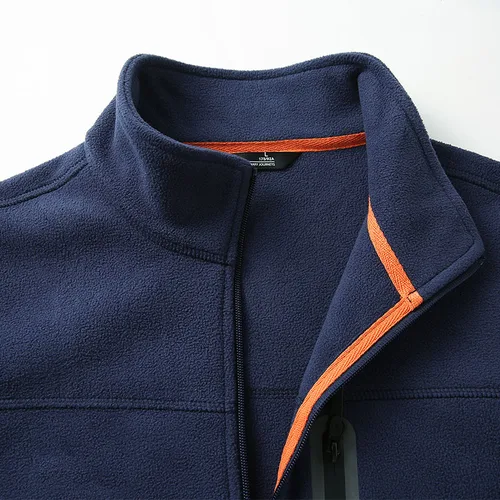 남성용 양면 폴라 플리스 재킷, 스탠드 칼라 루즈 코트, 남성용 의류, 고품질, 가을, 겨울, 용수철, 4XL 