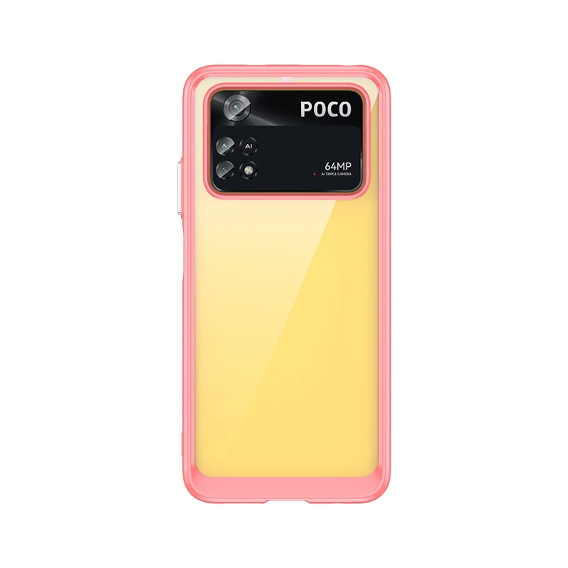 Transparent Case For Xiaomi Poco M4 Pro 4G Case Colorful Protective Silicone Case For Poco M4 Pro 4G Cover For Poco M4 Pro 4G