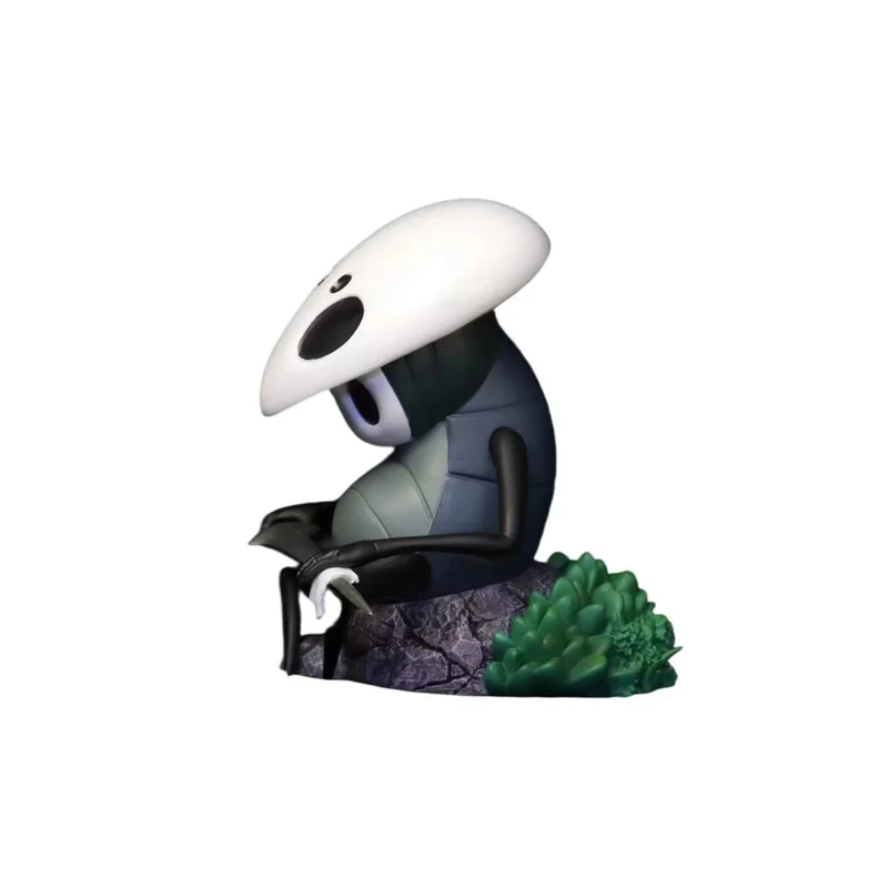 جوفاء فارس Silksong الدبور يجلس تشكل الشكل Quirrel لعبة شخصية نموذج أنيمي تحصيل تمثال مع قاعدة هدية المشجعين #4