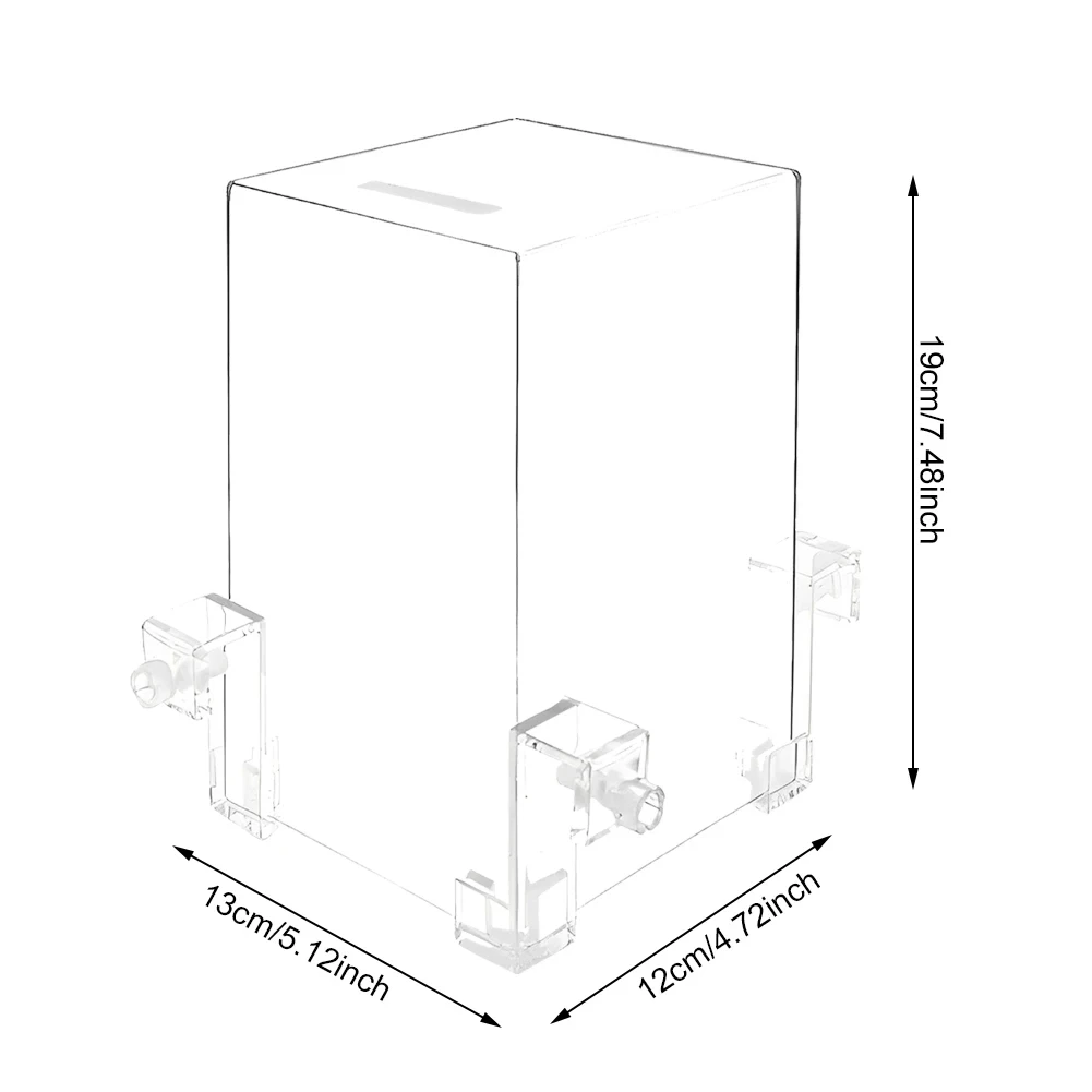 Serbatoio per acquario creativo serbatoio per pesci a pressione negativa decorazione ecologica per Aquascape isolamento per acquario Beta per pesci