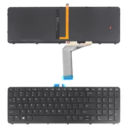 US Laptop Keyboard for HP ZBook 15 17 G1 G2 Black with Backlit