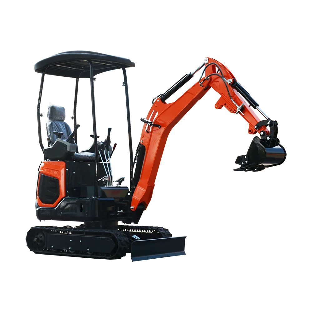 متعددة الوظائف 1 طن 2 طن المنزلية حديقة المزرعة الزراعية حفارة صغيرة مدمجة #6