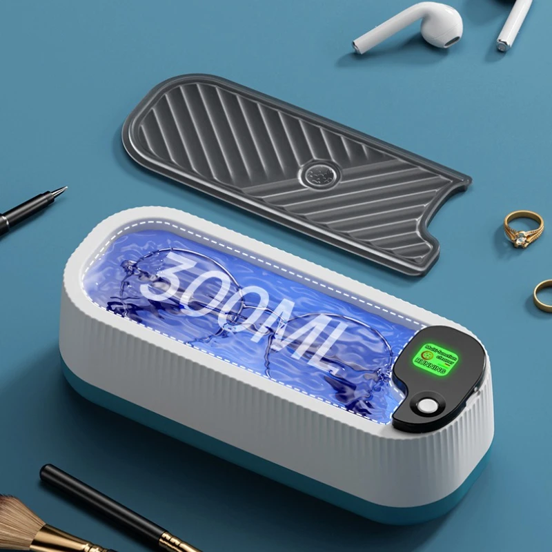 Multi Functional Portable Home Eyewear Cleaning Machine, High-frequency Vibration Eyewear Jewelry Cleaning Machine