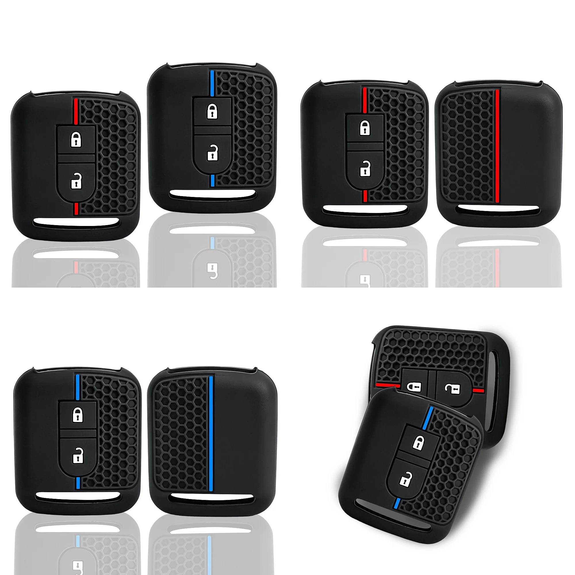 Car Key Fob Cover For Nissan Micra K12 Note Navara Qashqai J10 Primera Almera X-Trail Silicone