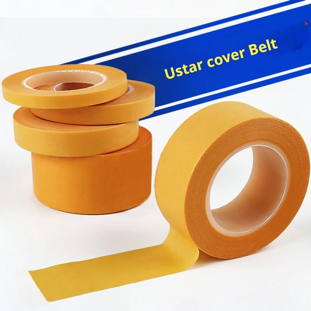U-STAR 18m Model Masking Tape for Gundam Military DIY Model Painting Spraying Tool Residue Free Width 2/3/4/6/9/12/18/24/30/50mm