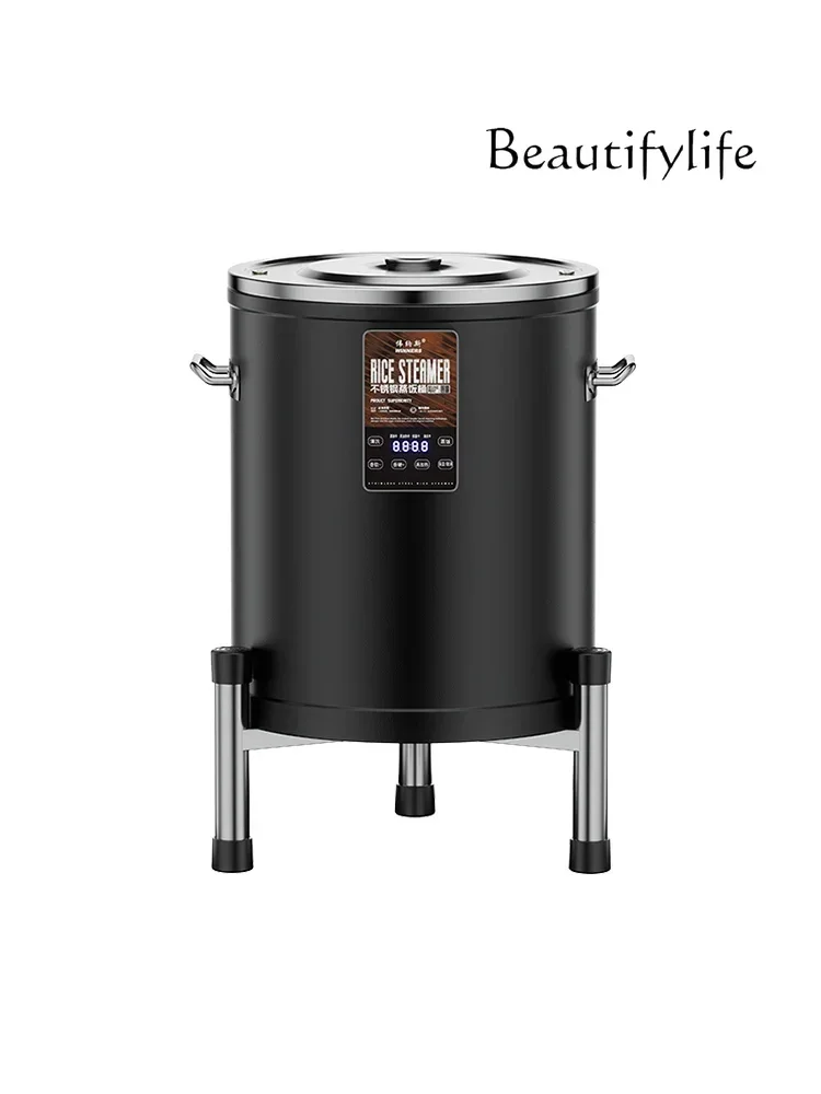 Intelligent electric rice steamer bucket Commercial large-capacity electric steamer rice cooker wooden bucket rice cooker