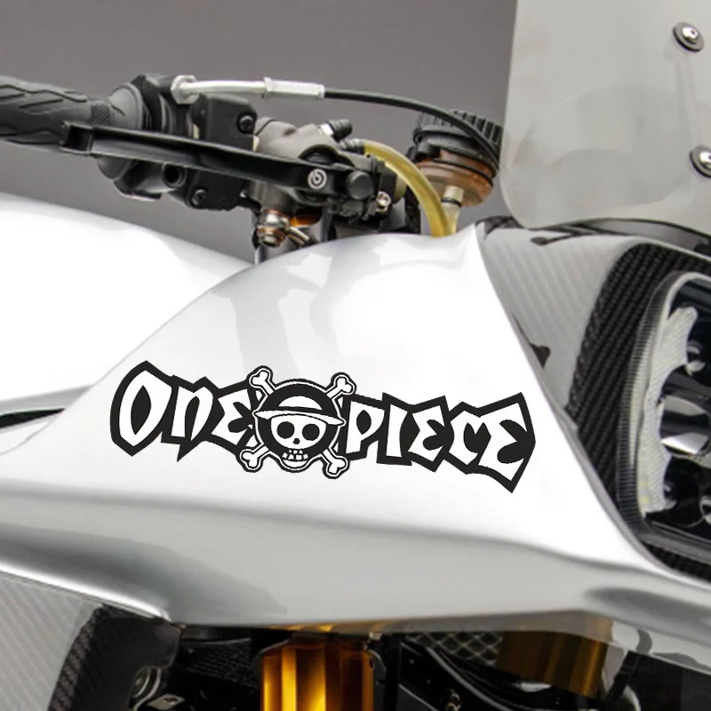 أنيمي قطعة واحدة الكرتون ملصقات السيارات لوفي زورو ايس عمل أرقام مقاوم للماء واقية من الشمس ملصق لعب للأطفال الكبار الهدايا