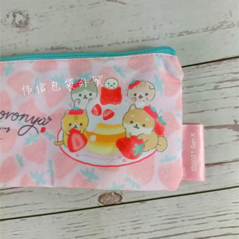 Rilakkuma Corocoro Coronya Cat Cute Pencil Case Pouch Pen Bag Kawaii Cartoon Anime Makeup Organizer Storage Cosmetic Bags