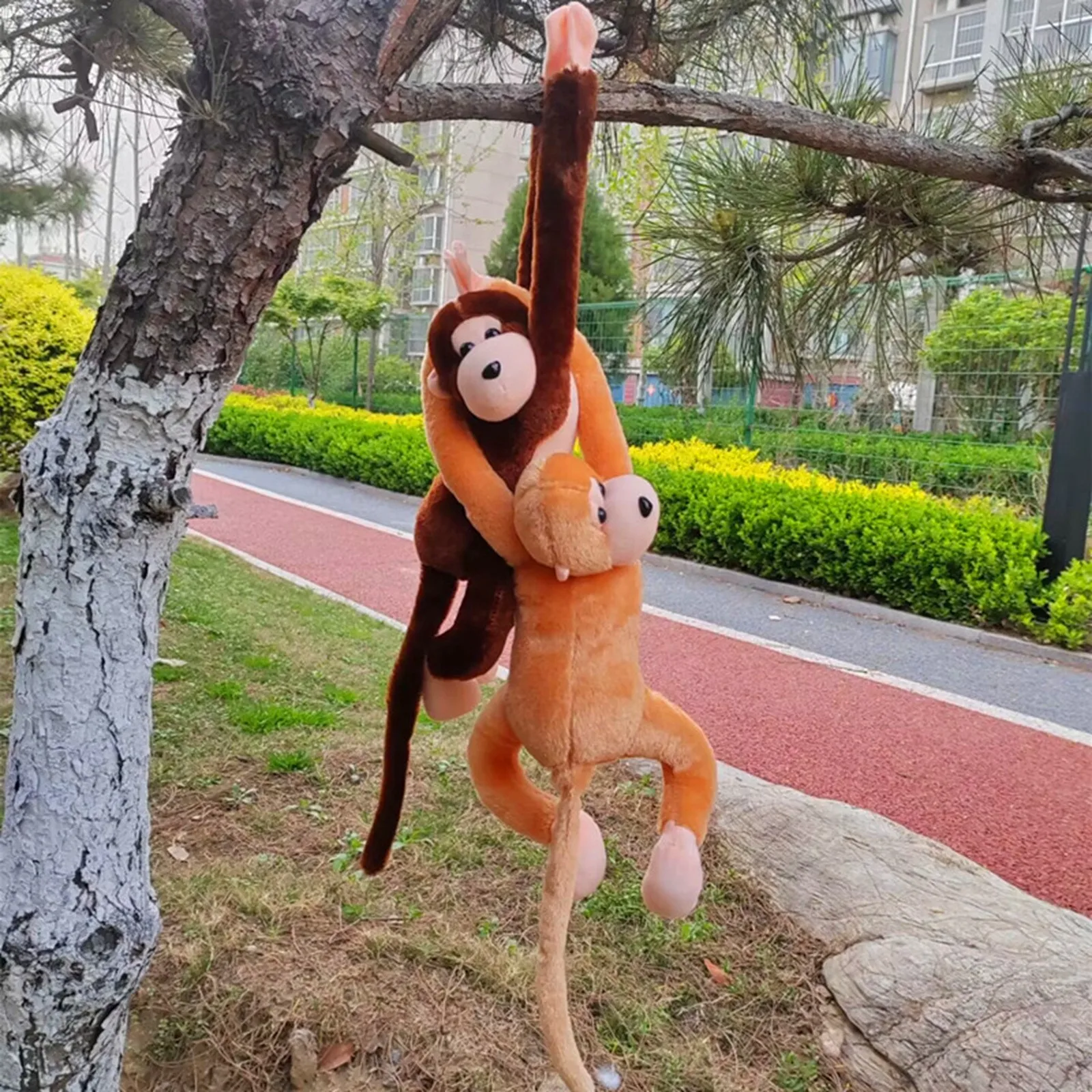 Screaming Monkey Stuffed Toy Plush Doll Gibbon Children'S Gift Home Decoration Toy Holiday Gift