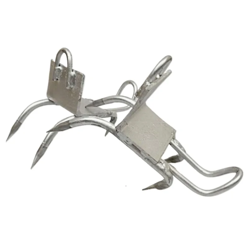 For Tree Climbing Artifact Tree Special Tool Cat Claw Non-slip Foot Tie Big Crutch Iron Shoe Universal Tree Stainless Steel